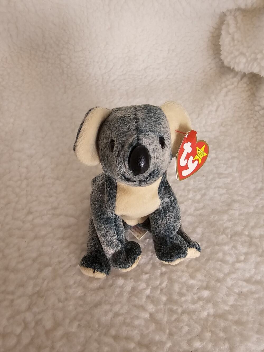 Ty Eucalyptus Koala Plush Beanie Babies Collection 1999 Stuffed Animal w/ Tags